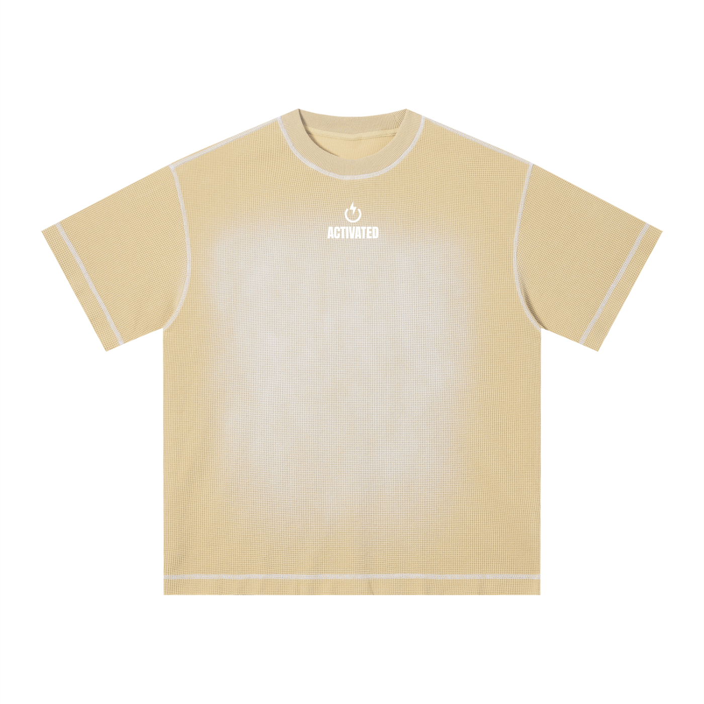 Sunfade Waffle Boxy T-Shirt