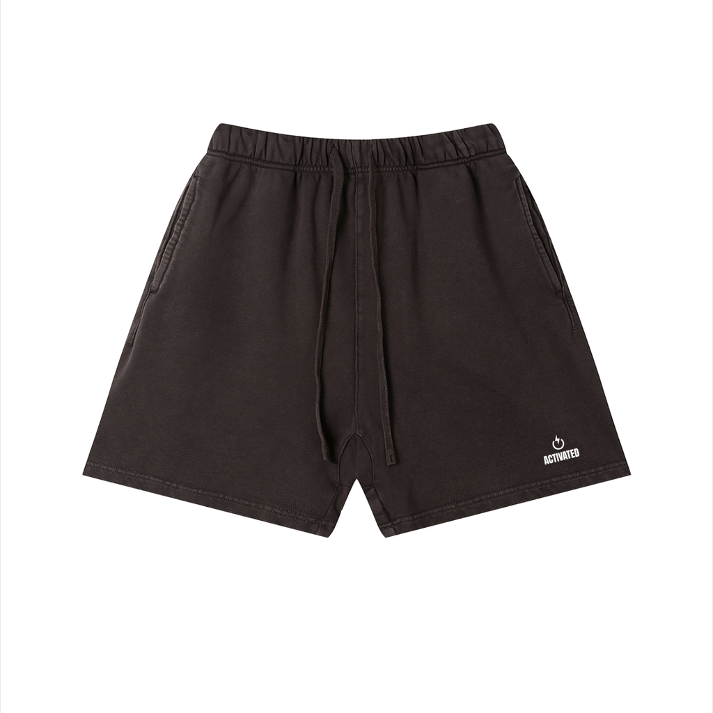 Vintage Wash Cotton Shorts