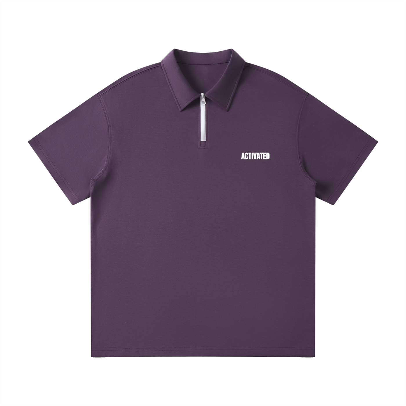 Quarter-Zip Polo Shirt