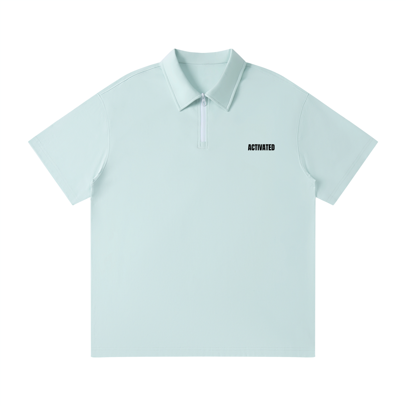 Quarter-Zip Polo Shirt