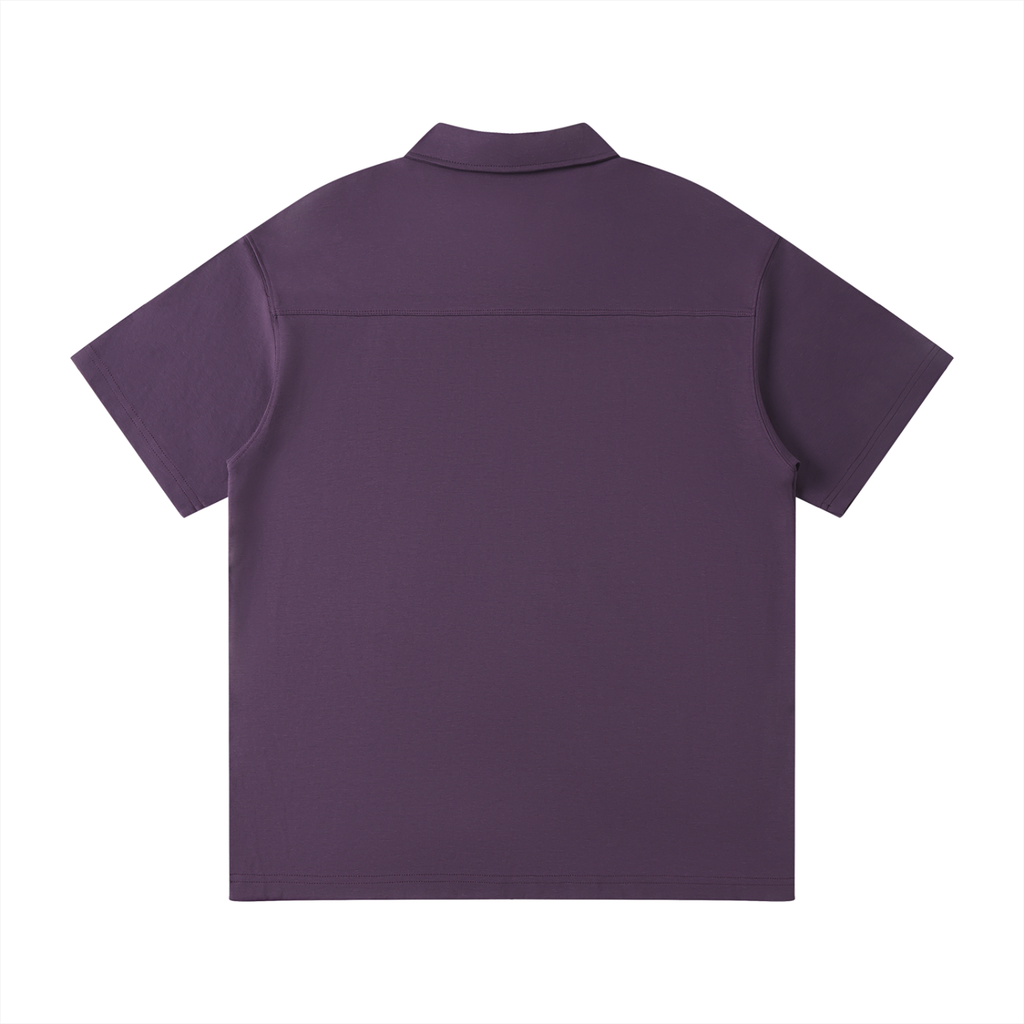 Quarter-Zip Polo Shirt