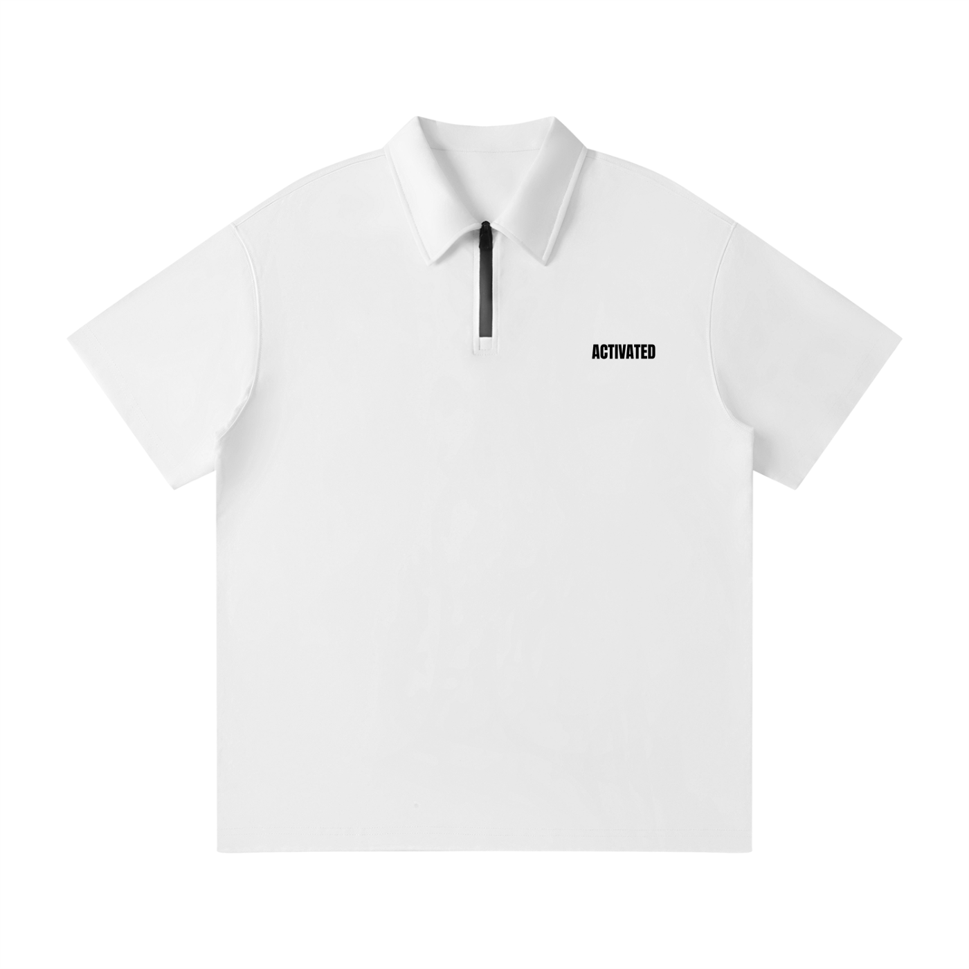 Quarter-Zip Polo Shirt