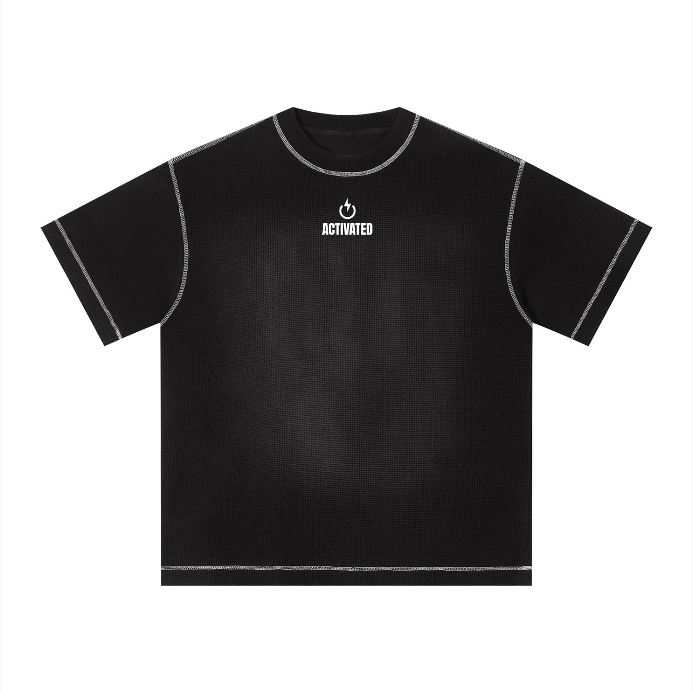 Sunfade Waffle Boxy T-Shirt