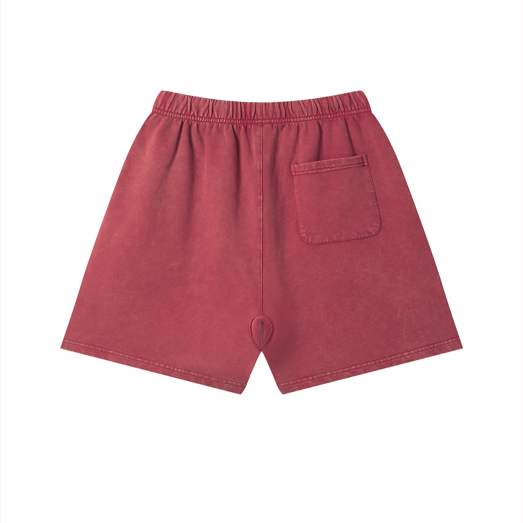 Vintage Wash Cotton Shorts