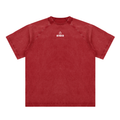 Vintage Washed Raglan Cotton T-Shirt