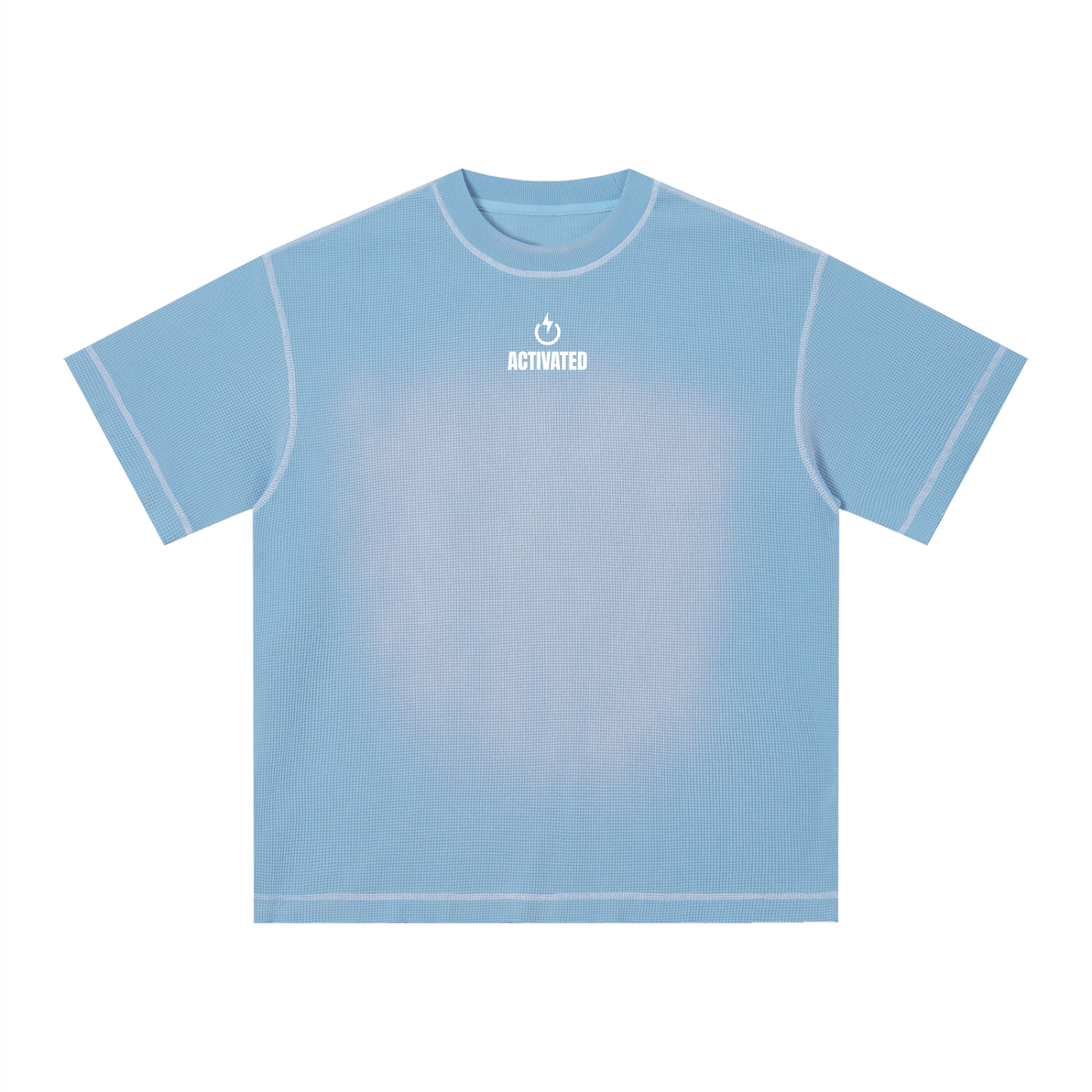 Sunfade Waffle Boxy T-Shirt