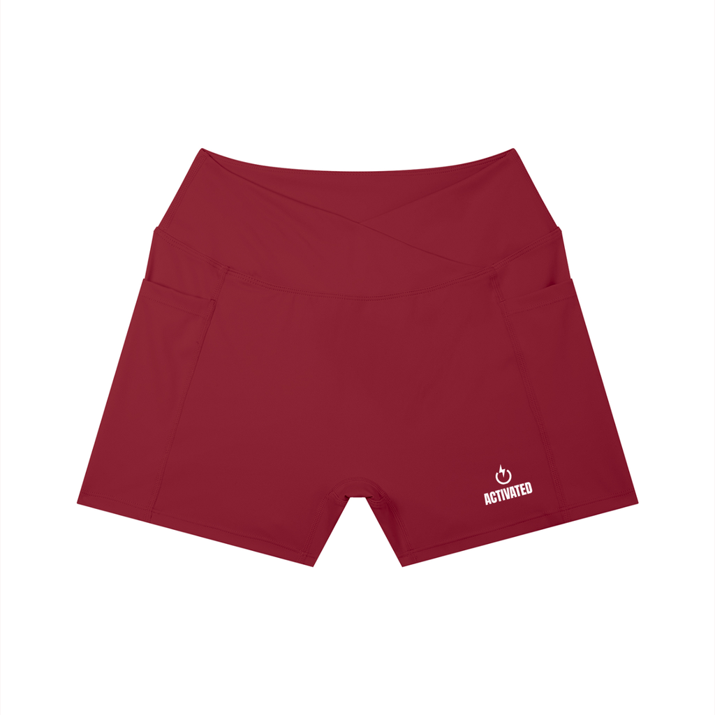 Women’s High Rise Pocket Yoga Shorts