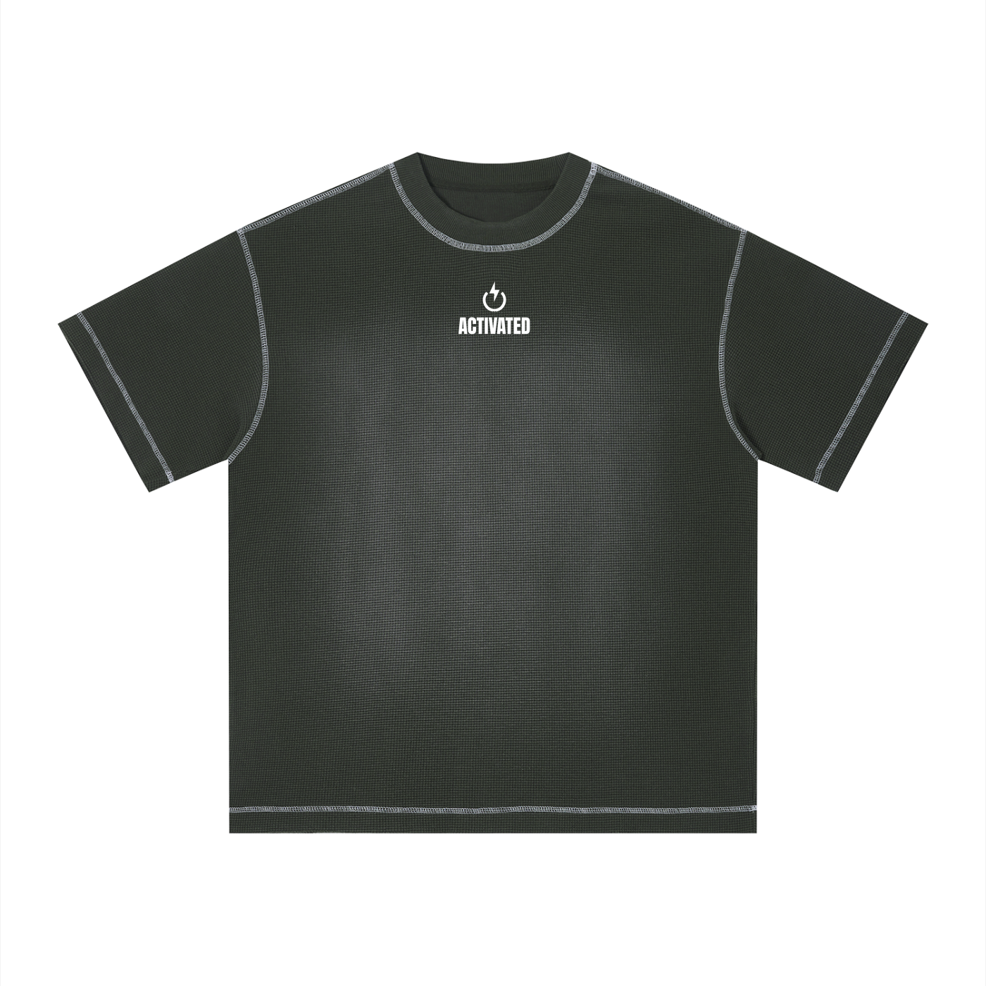 Sunfade Waffle Boxy T-Shirt