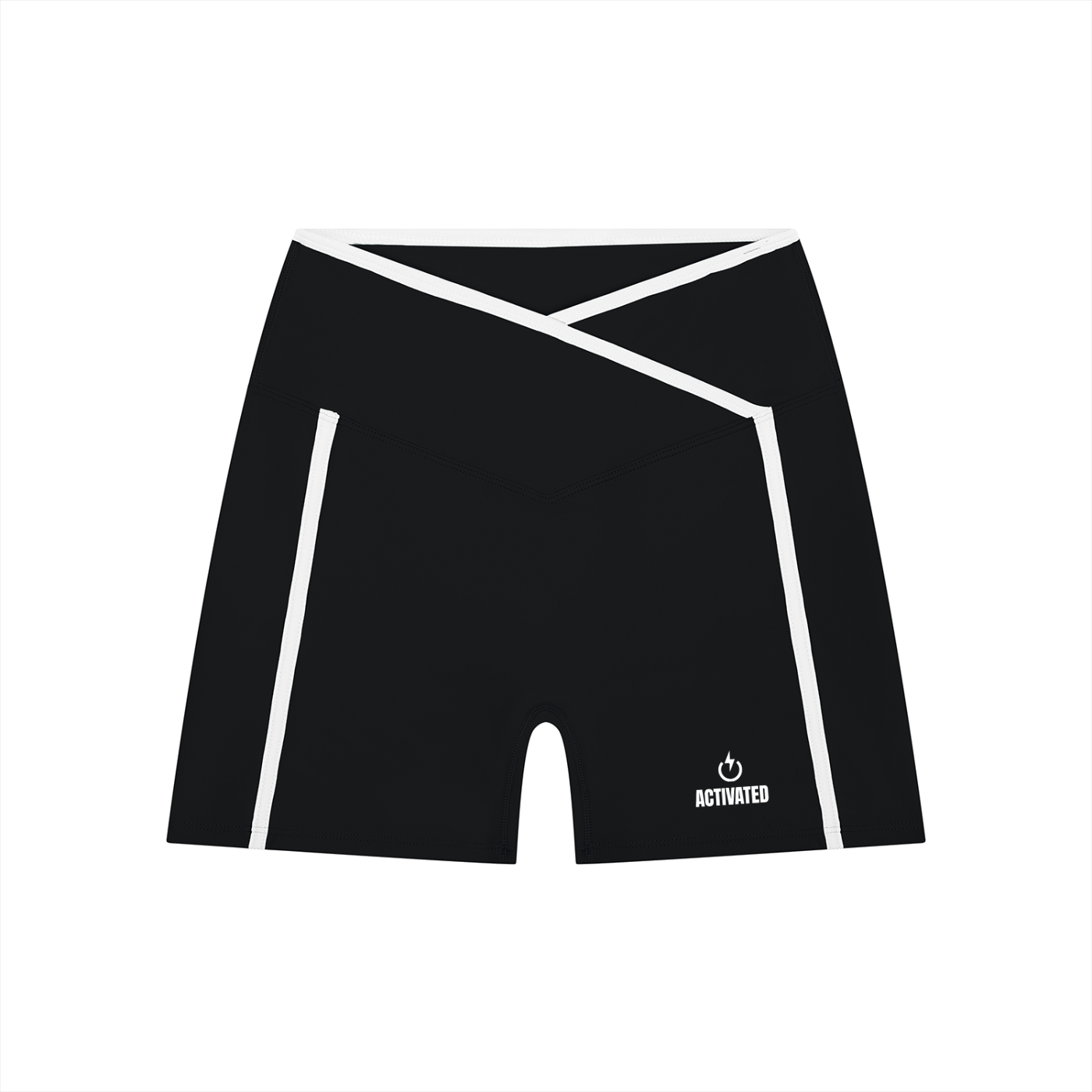 Women’s High Rise Color Block Yoga Shorts