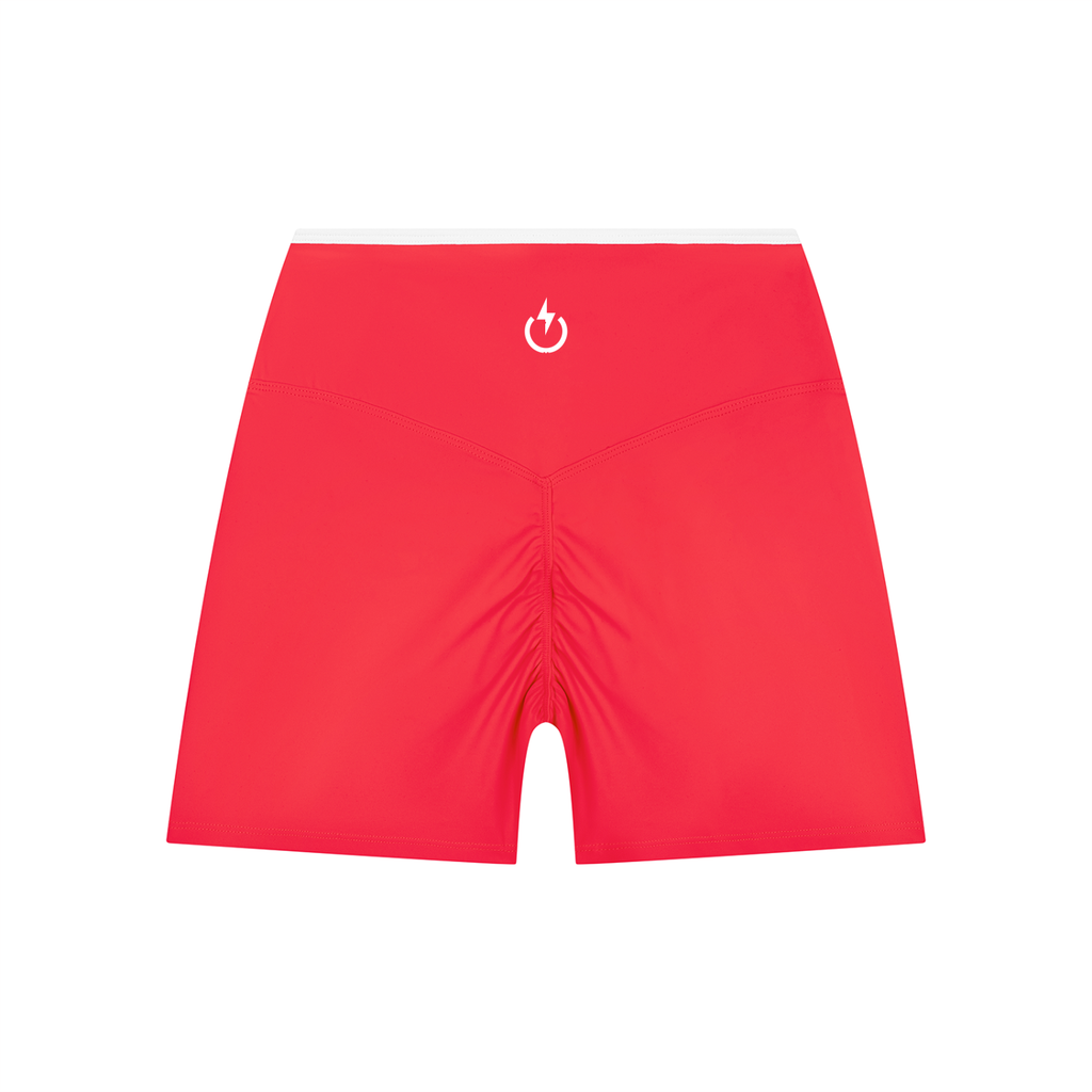 Women’s High Rise Color Block Yoga Shorts
