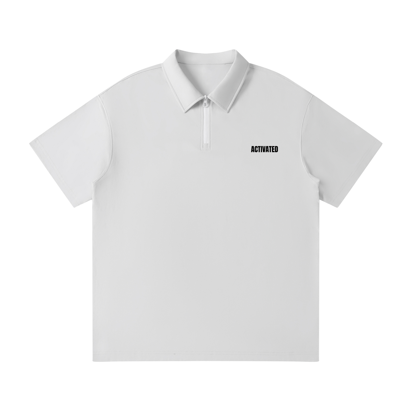 Quarter-Zip Polo Shirt