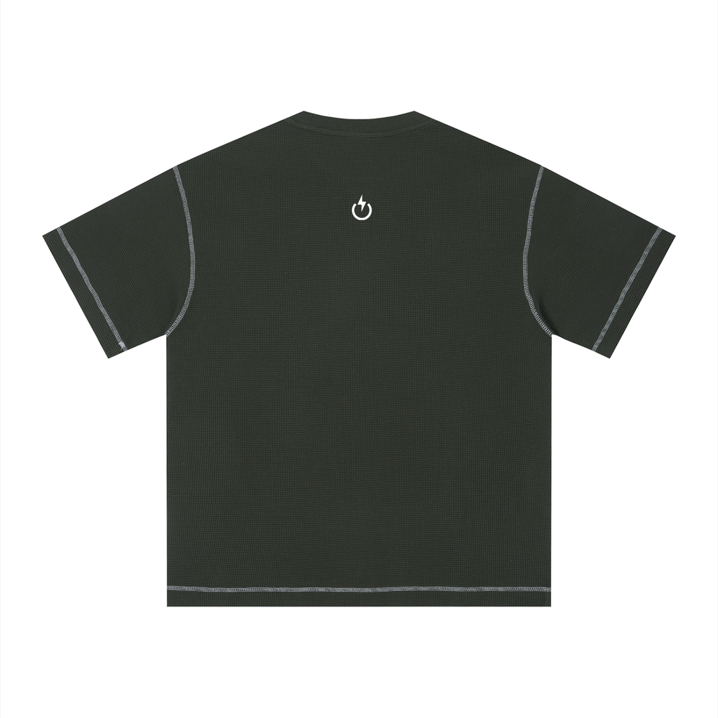 Sunfade Waffle Boxy T-Shirt