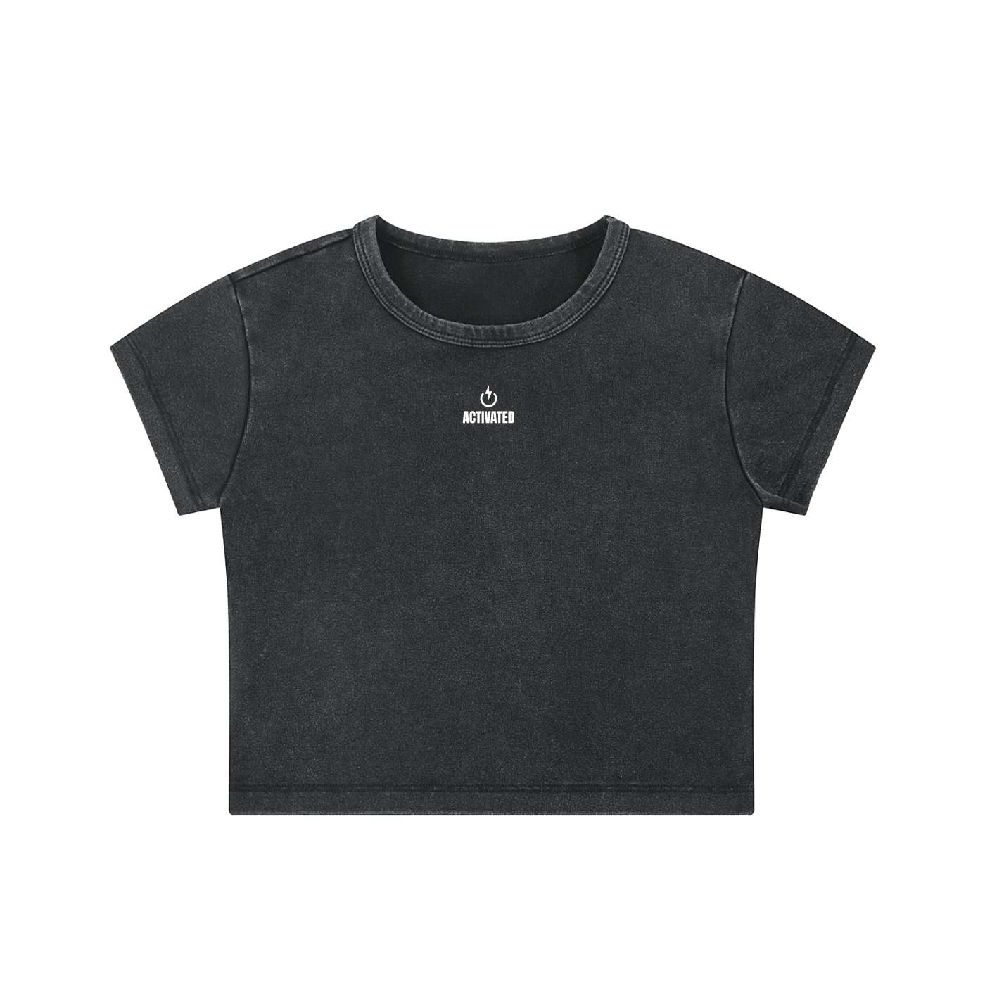 Snow Washed Crop Top