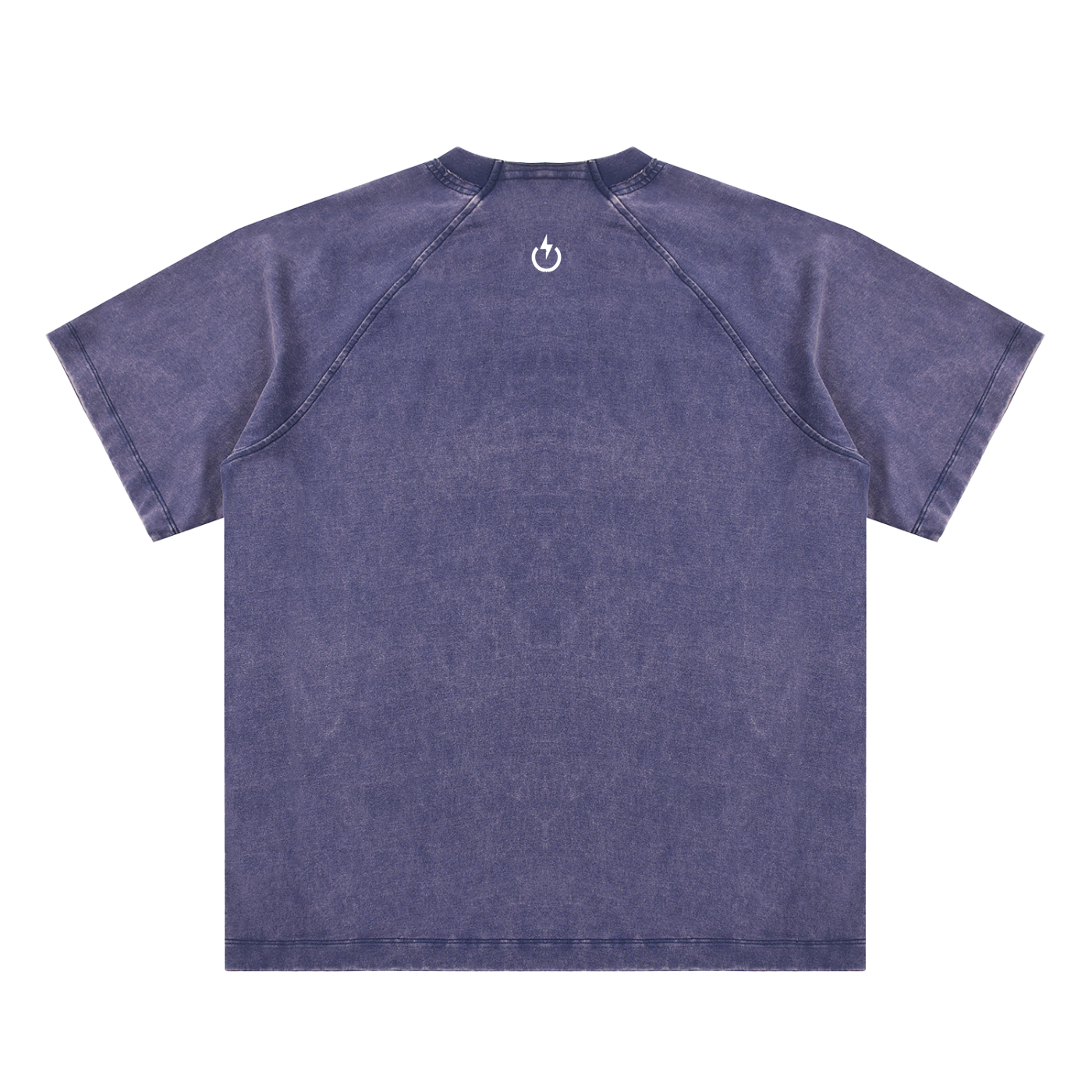 Vintage Washed Raglan Cotton T-Shirt