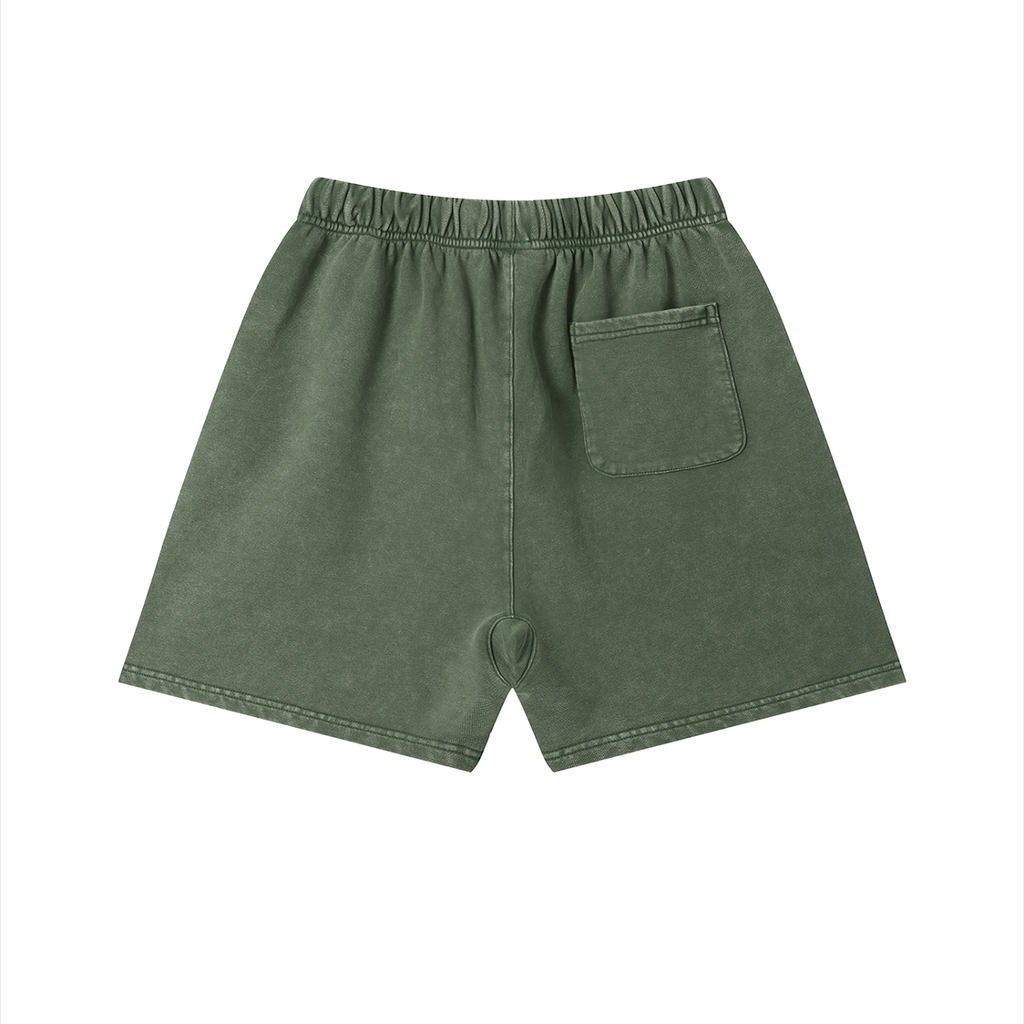 Vintage Wash Cotton Shorts