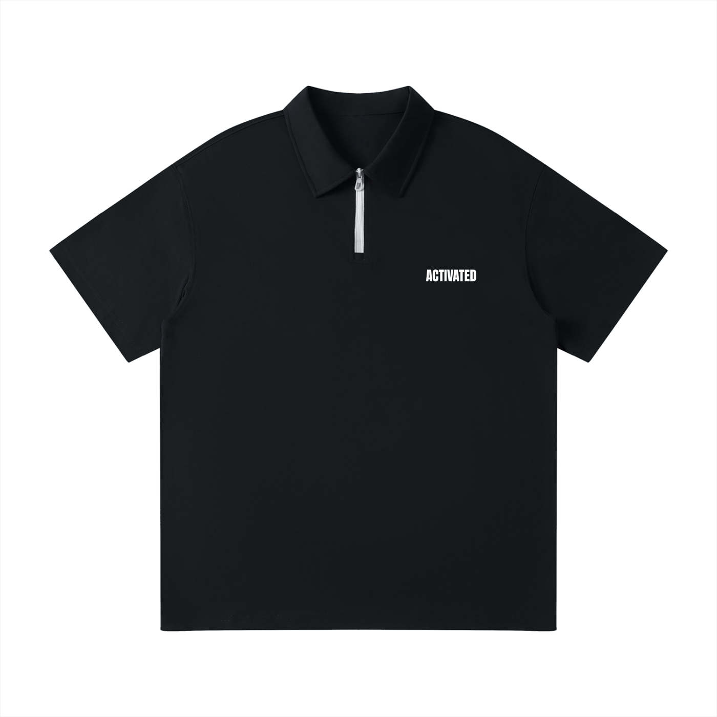 Quarter-Zip Polo Shirt