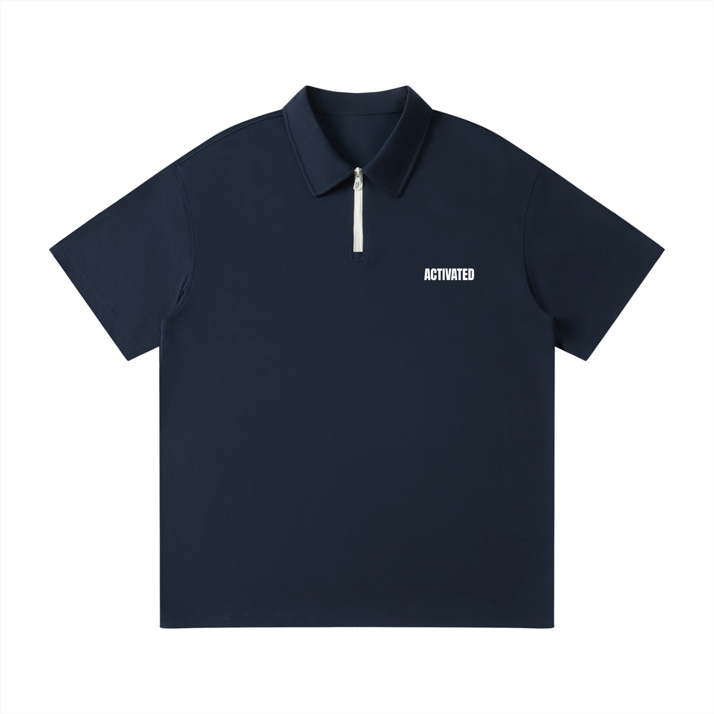 Quarter-Zip Polo Shirt