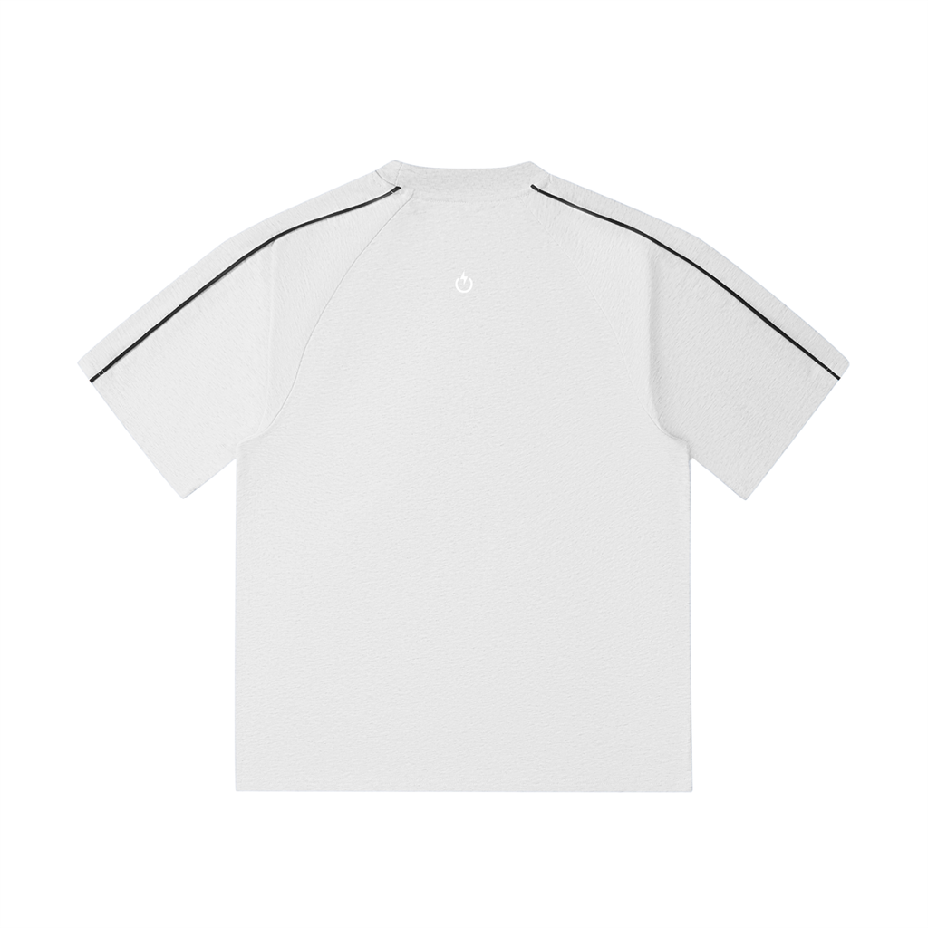 Contrast Stitch Raglan T-Shirt