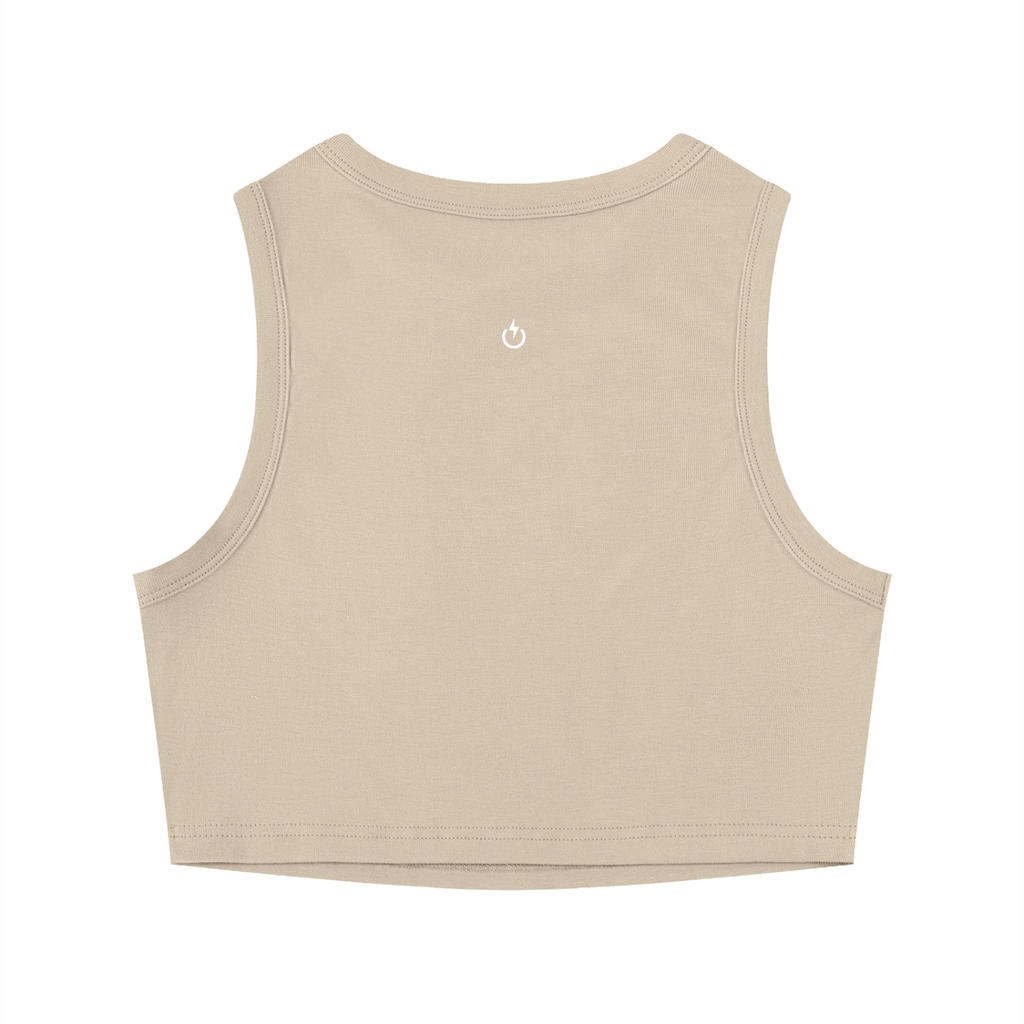 Women's Tight Crewneck Crop Tank Top