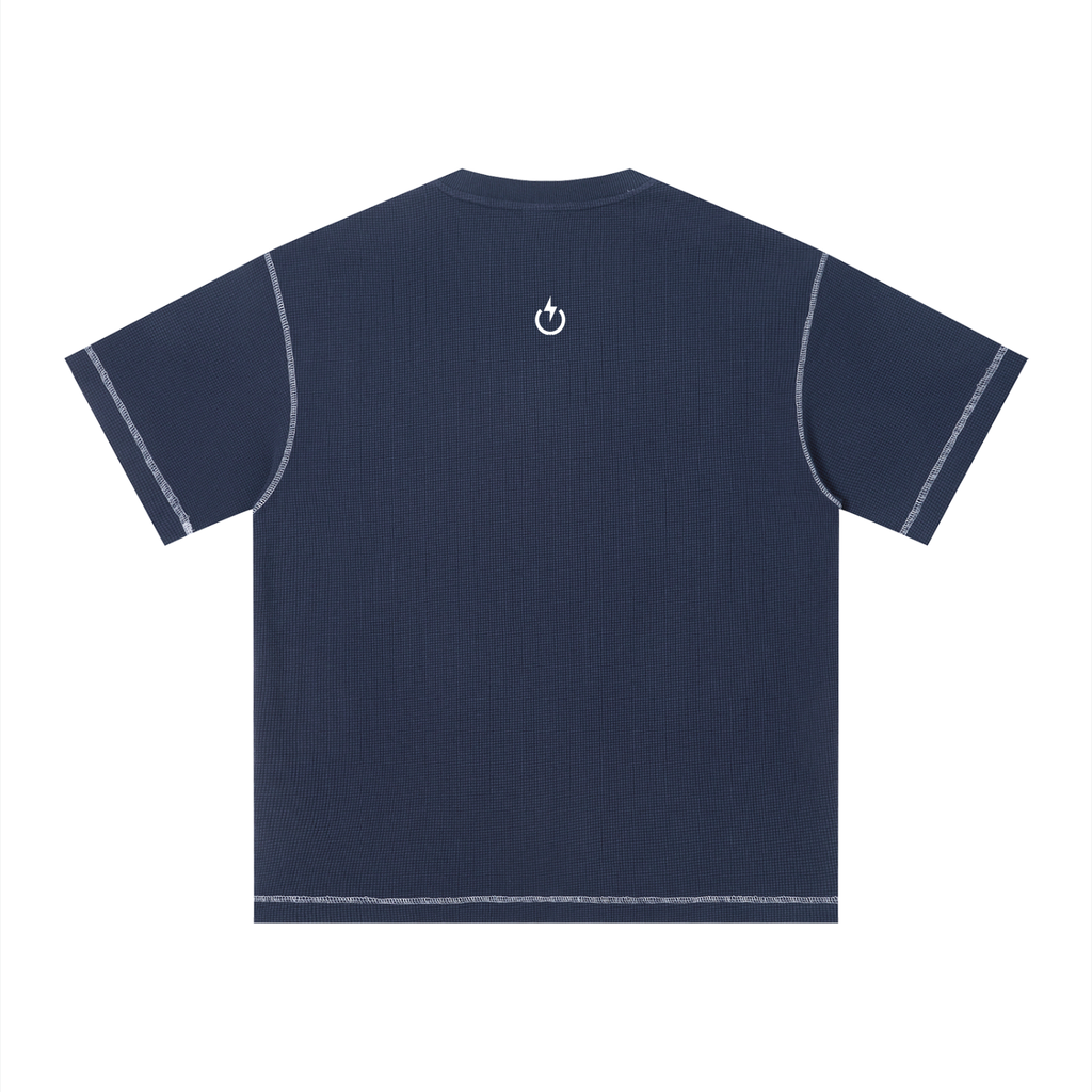 Sunfade Waffle Boxy T-Shirt