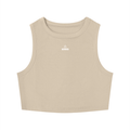 Women's Tight Crewneck Crop Tank Top