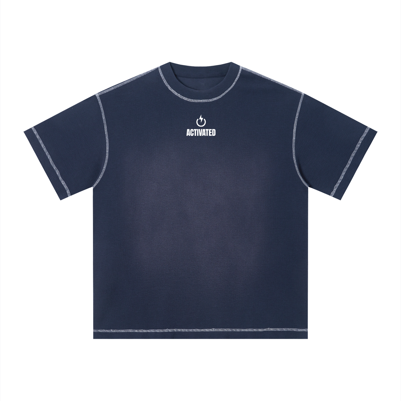 Sunfade Waffle Boxy T-Shirt