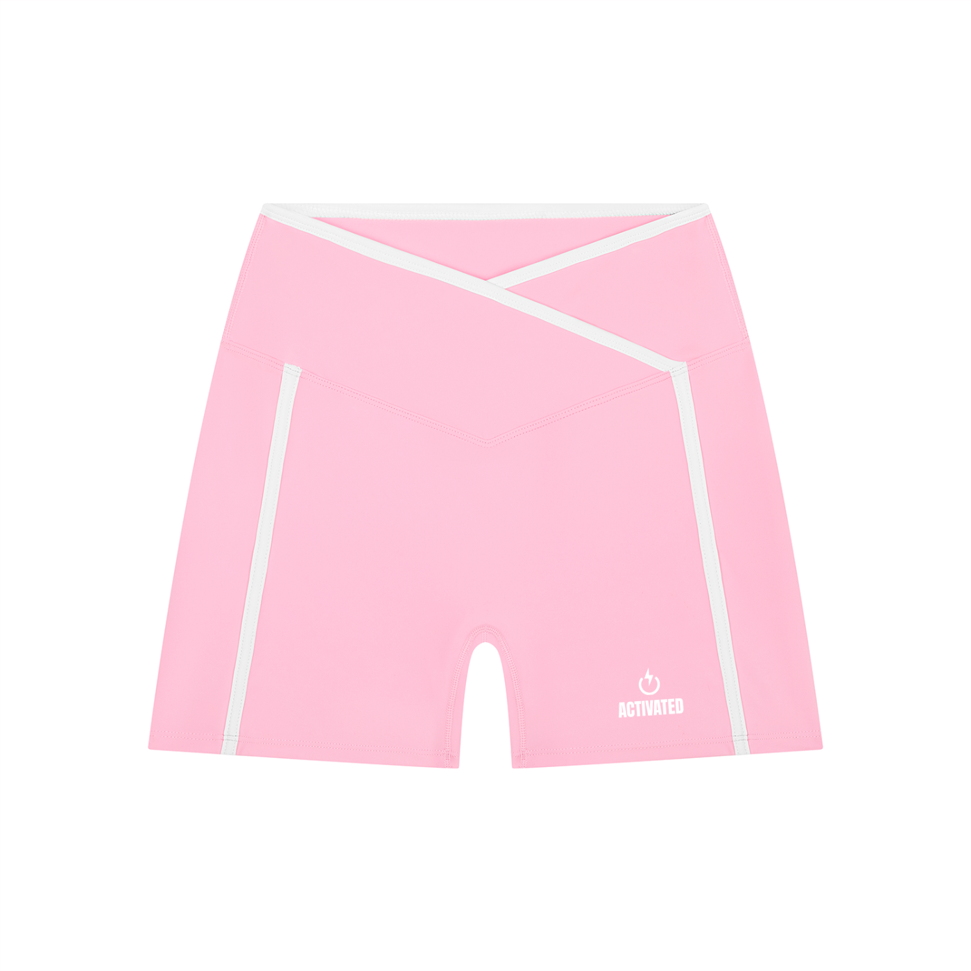Women’s High Rise Color Block Yoga Shorts